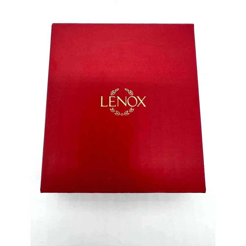 Lenox 2022 Pierced Dove Ornament White Porcelain Gold Charm 894875 New In Box